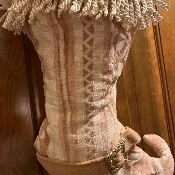 Amazing and Beautiful Oversized Mark Robert’s Santa Head Stocking. New. - Picture 7 of 16